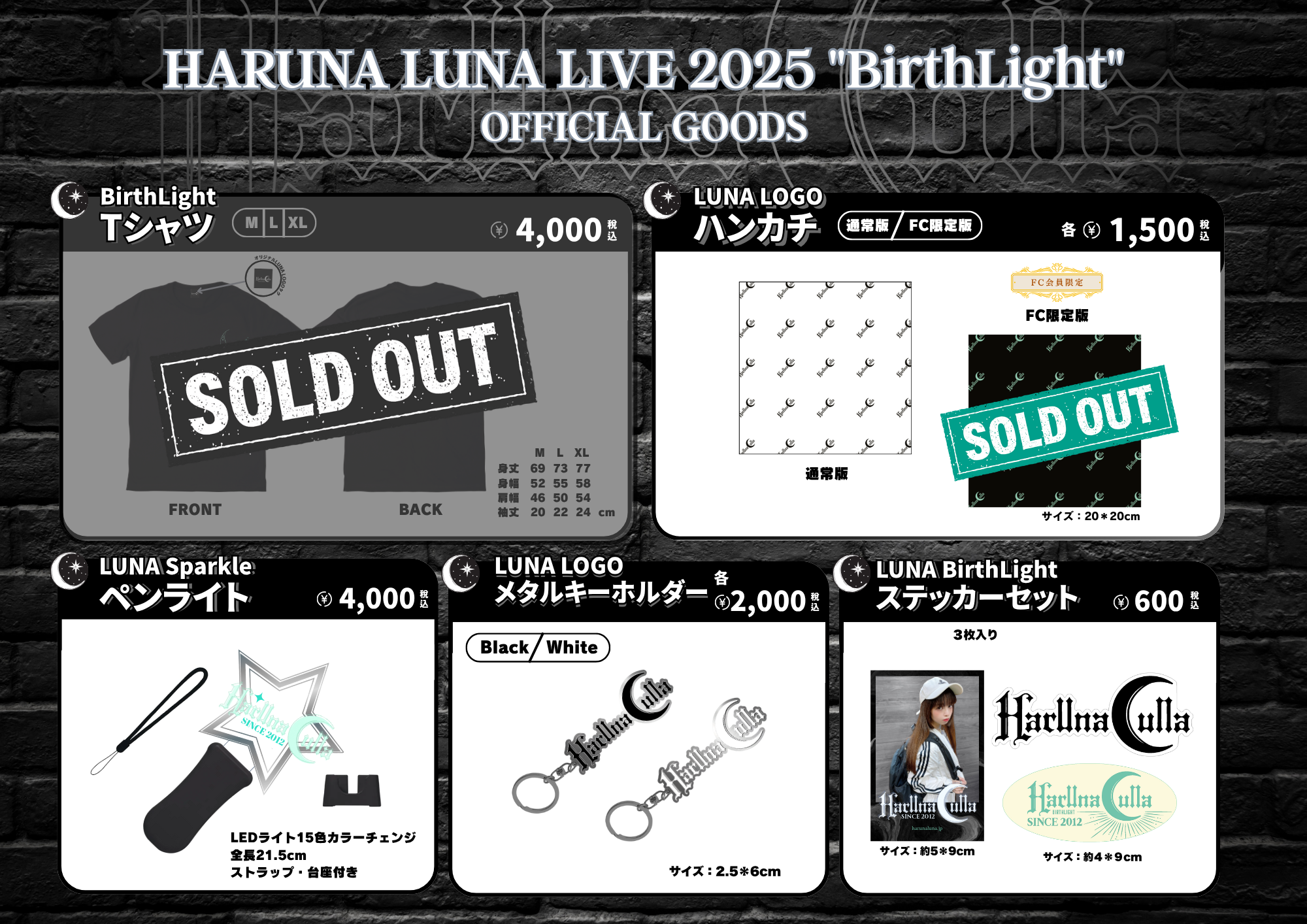 HARUNA LUNA LIVE 2025 