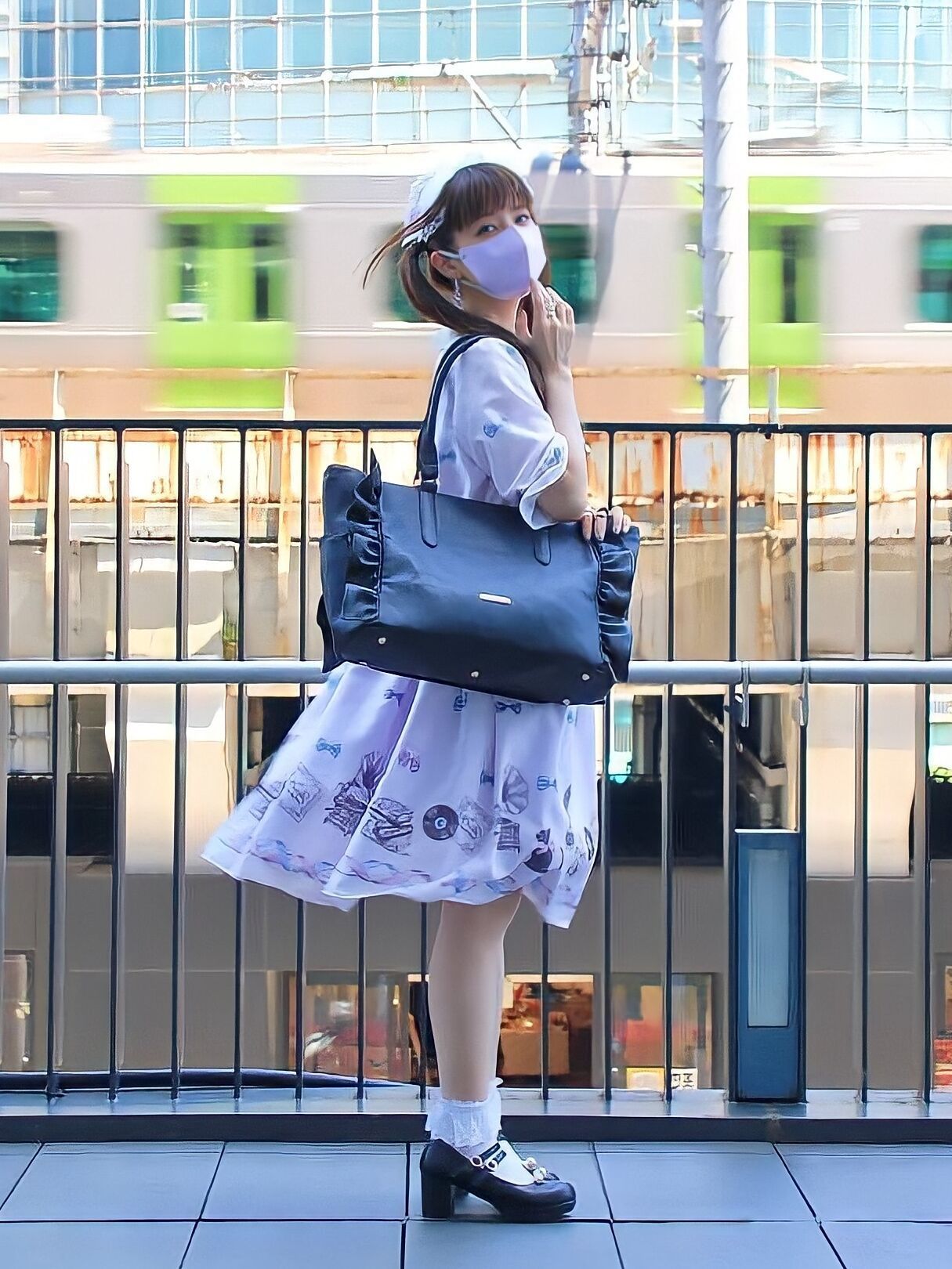 春奈るな×リアレア コラボフリルトートバッグ