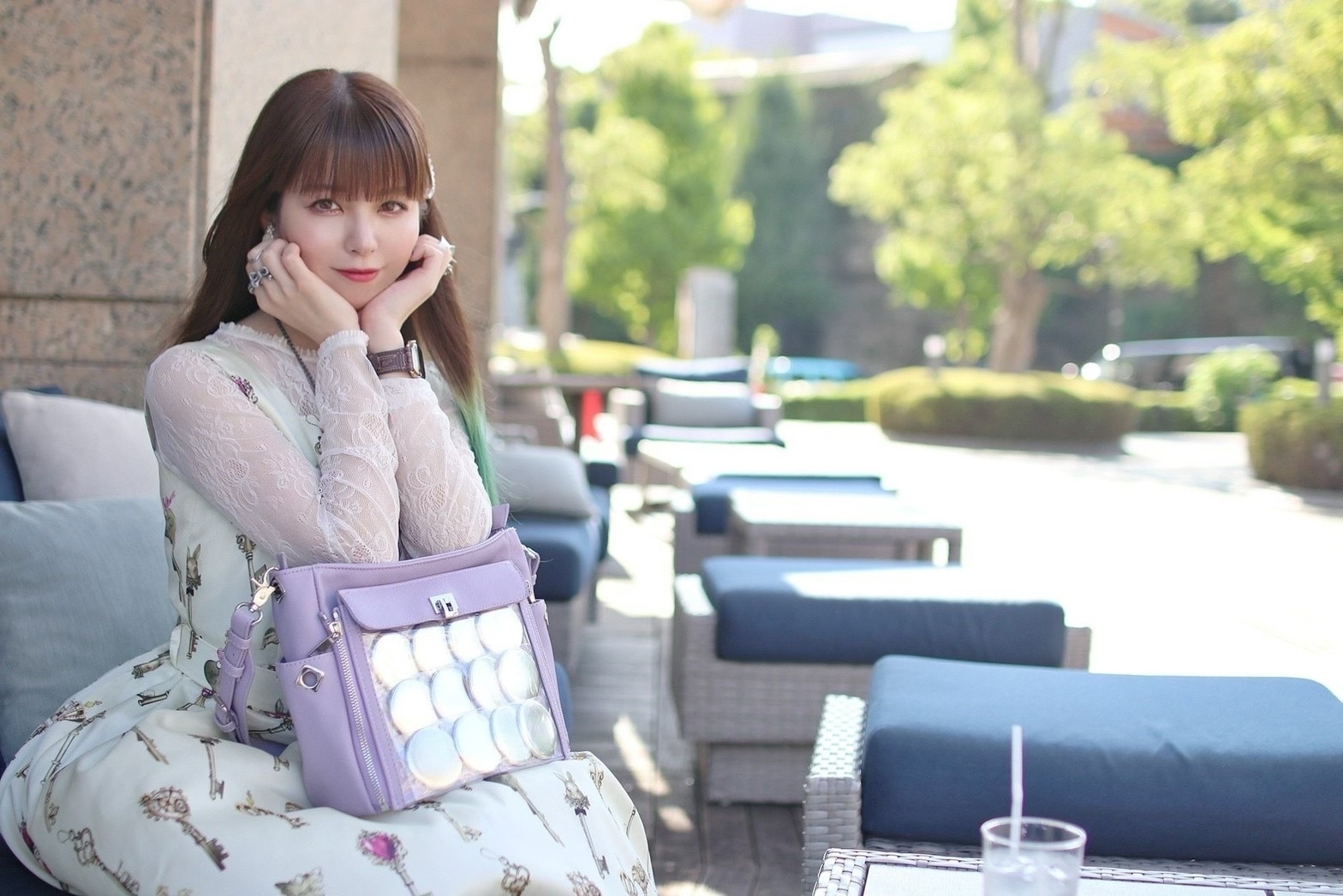 【再受注】春奈るな×リアレア コラボスクエア型ショルダーバッグ