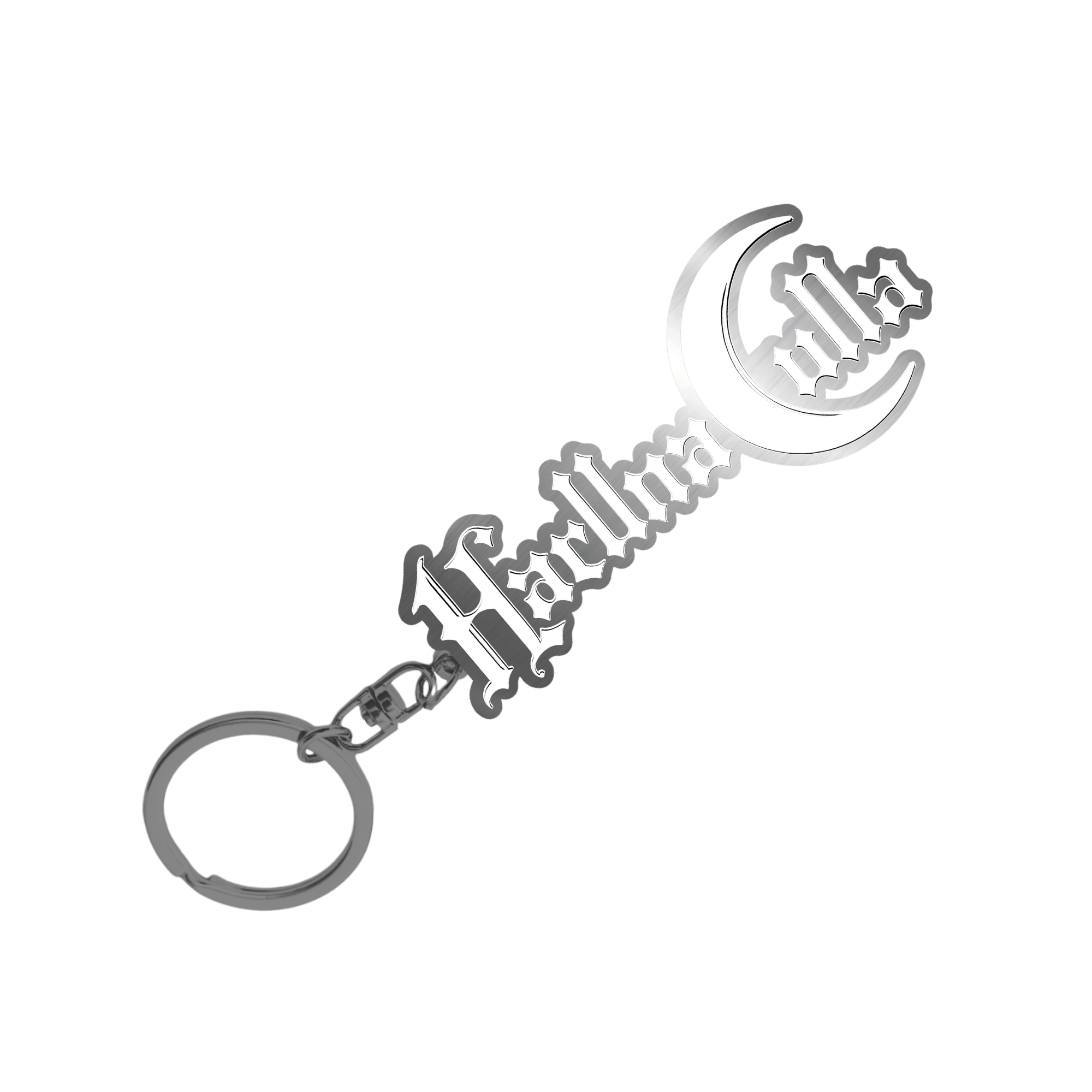 LUNA LOGO メタルキーホルダー