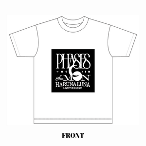 Phases of the Moon ビッグTシャツ（白）